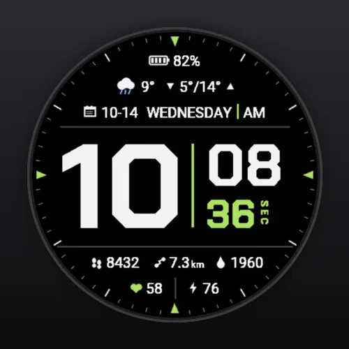 Kinetic: Lime, solid hour