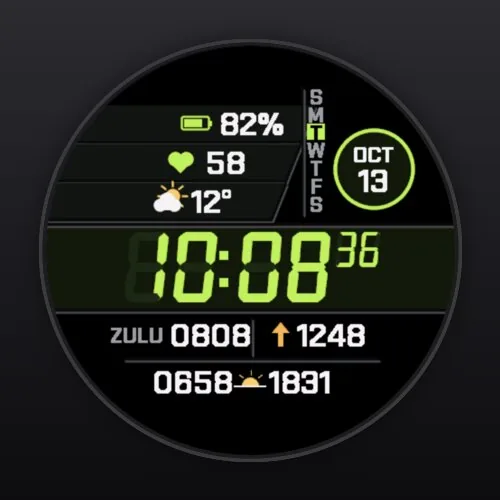 Outpost watch face