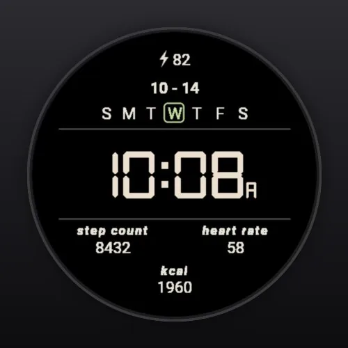 Recon watch face