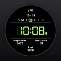 Recon: Night green, unlit segments