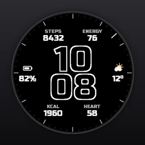 Velocity watch face